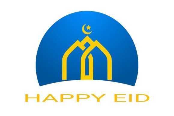 Happy Eid Graphics for T-Shirt Designs