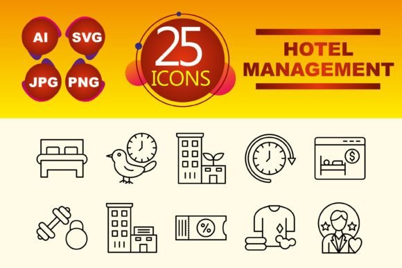Hotel Management Graphics for Local Business Branding