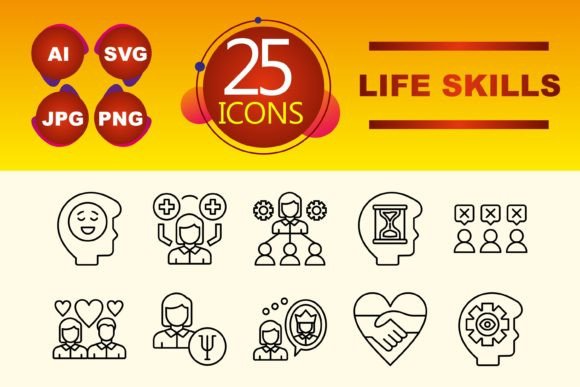 Life Skills Graphics: A Review for Branding and Marketing