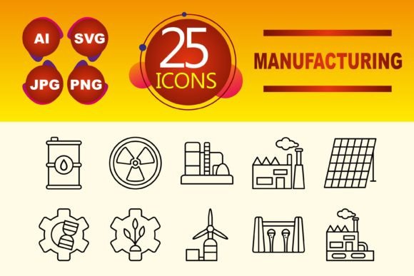 Manufacturing Icons for Small Business Branding