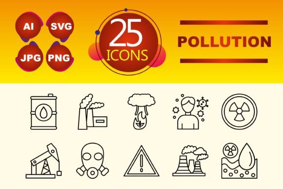 Pollution Graphics for Local Business Branding
