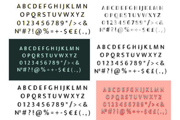 Sans Serif Alphabet Bundle Graphics for Crafts