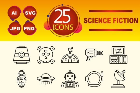 Science Fiction Graphics for Digital Selling