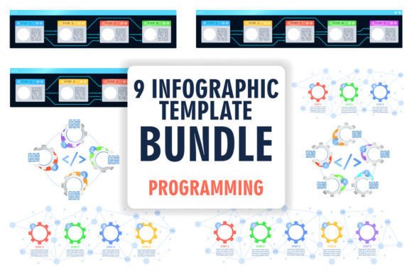 Software Interface Infographic Templates for Modern Branding